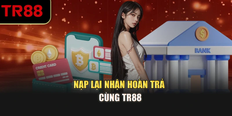 Nạp lại nhận hoàn trả cùng TR88